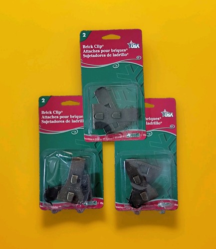 Pack brick wall clips - pack,