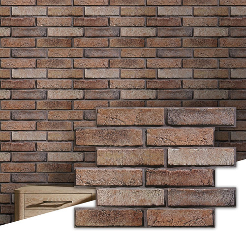 Faux brick wall panels - brick,